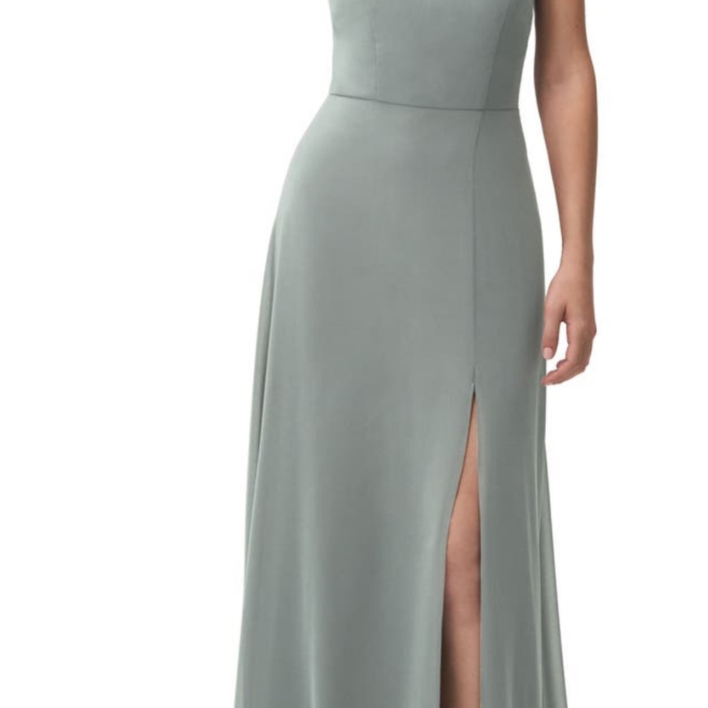 Jenny Yoo Kayla bridesmaid dress, Denmark blue, size 6 - Picture 1 of 4